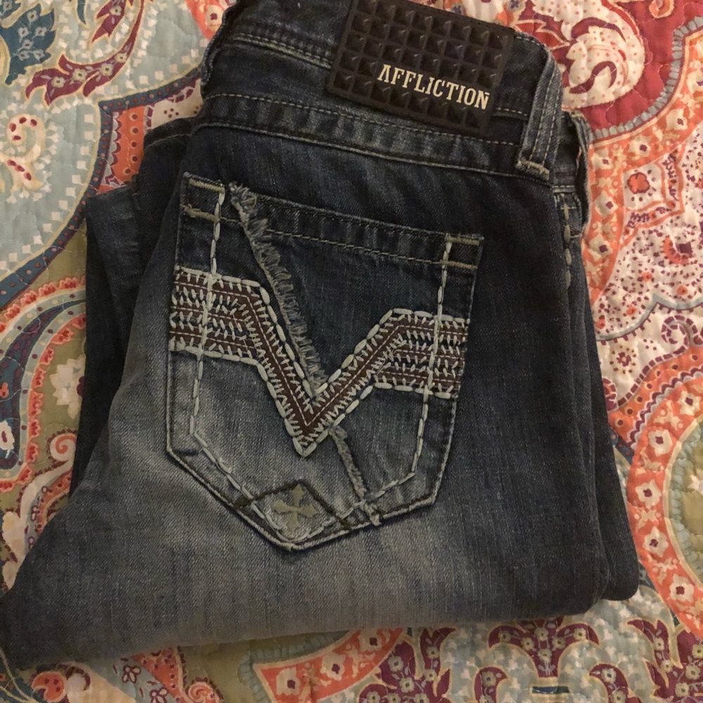 Men’s Affliction Jeans